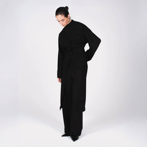 Blazer Blouse in Black