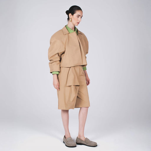 Puffy bomber jacket