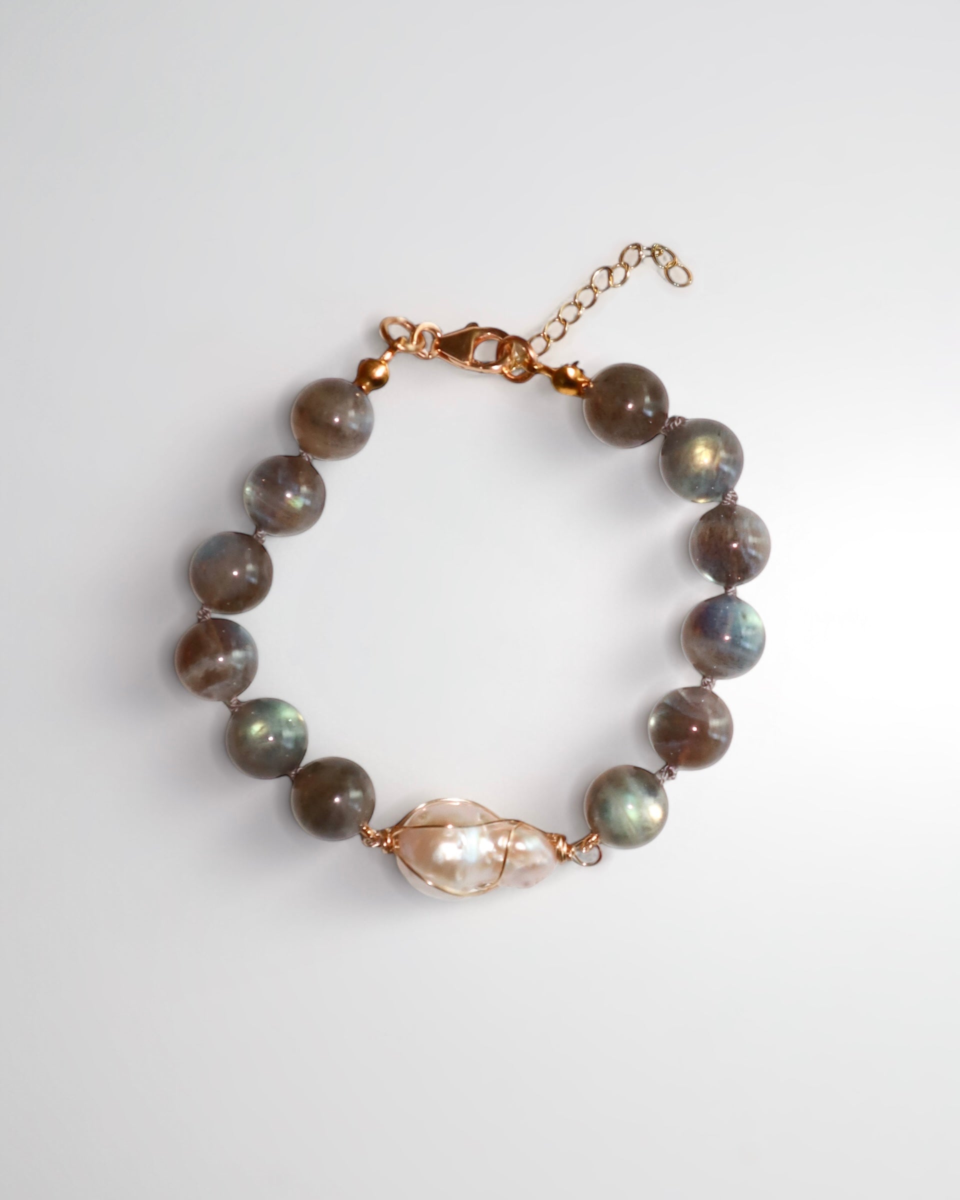 Labradorite Baroque Bracelet