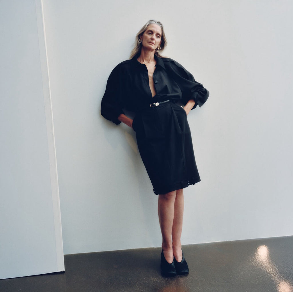 Mid-Height Upside-Down Skirt