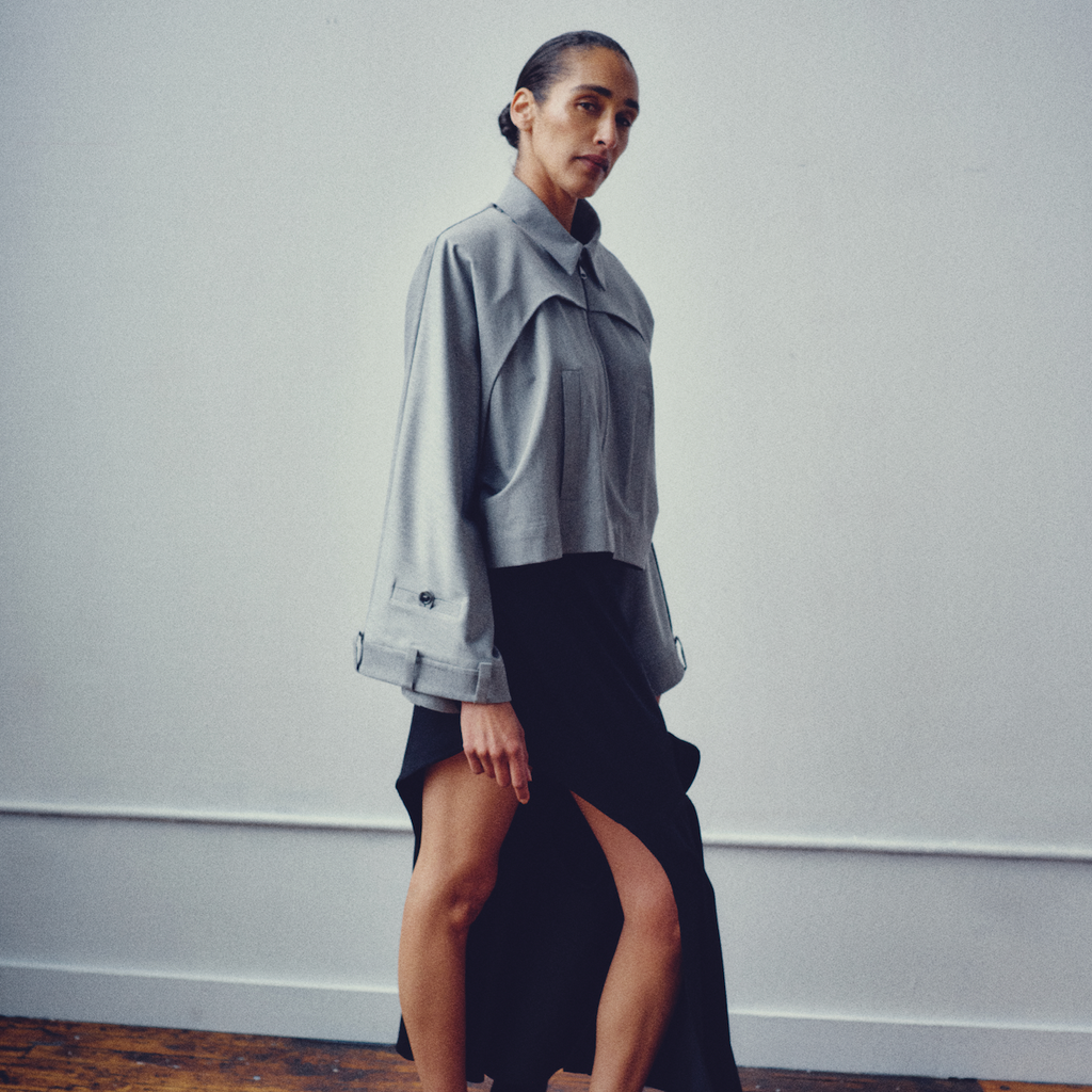 Asymmetrical Shirt-Skirt