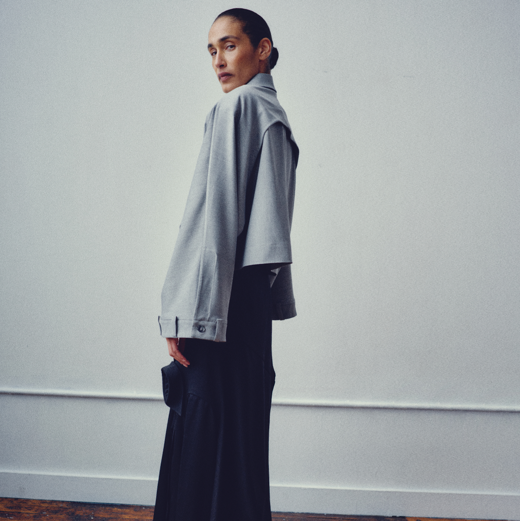 Asymmetrical Shirt-Skirt