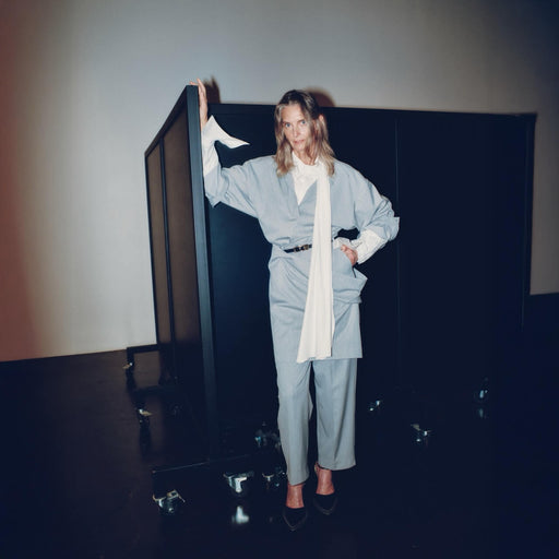 HALF-ATTACHED SKIRT PANTS
