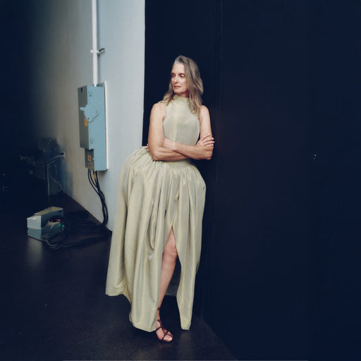 Green Sculpted Dress