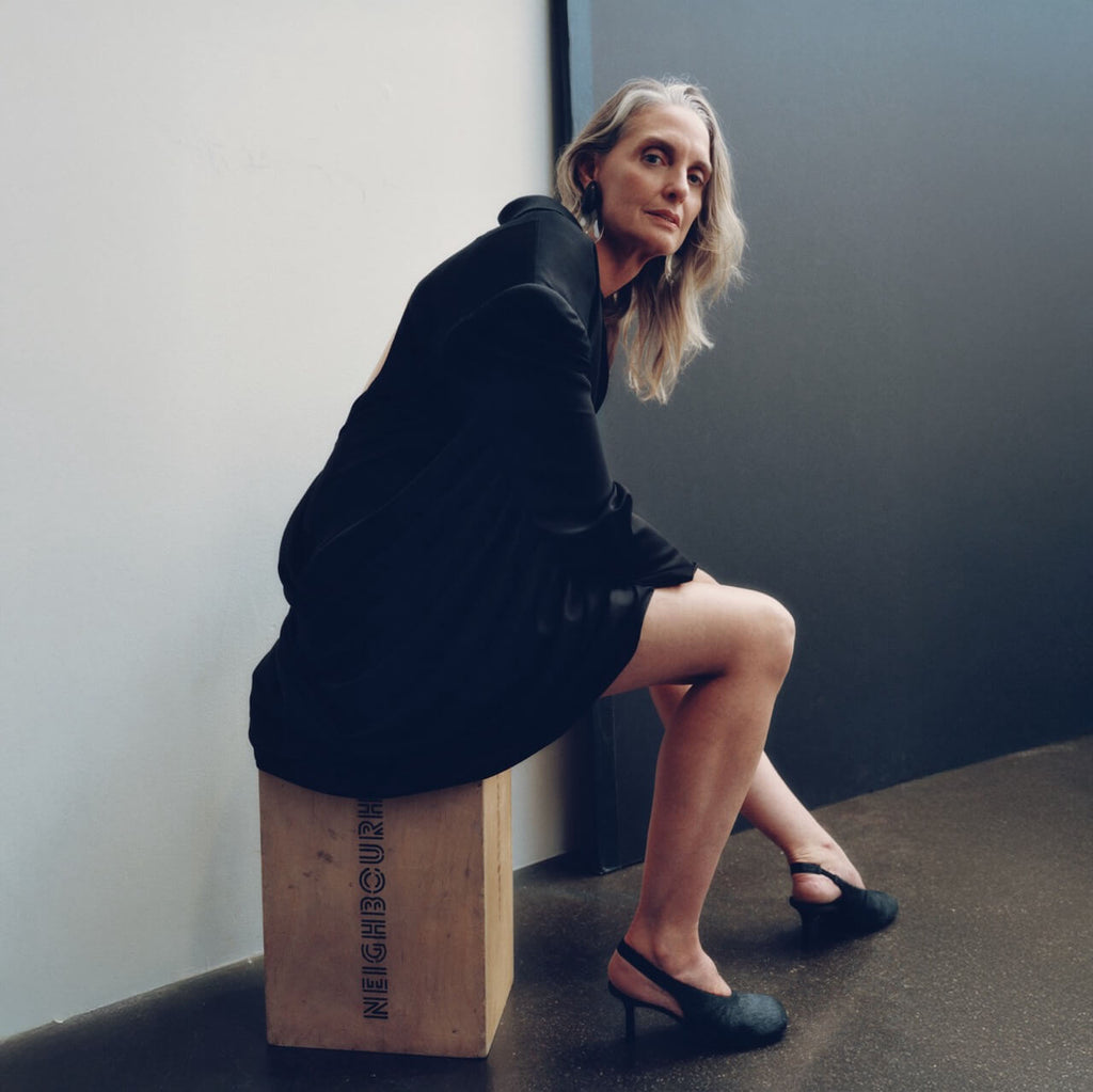 Draped Blazer Dress
