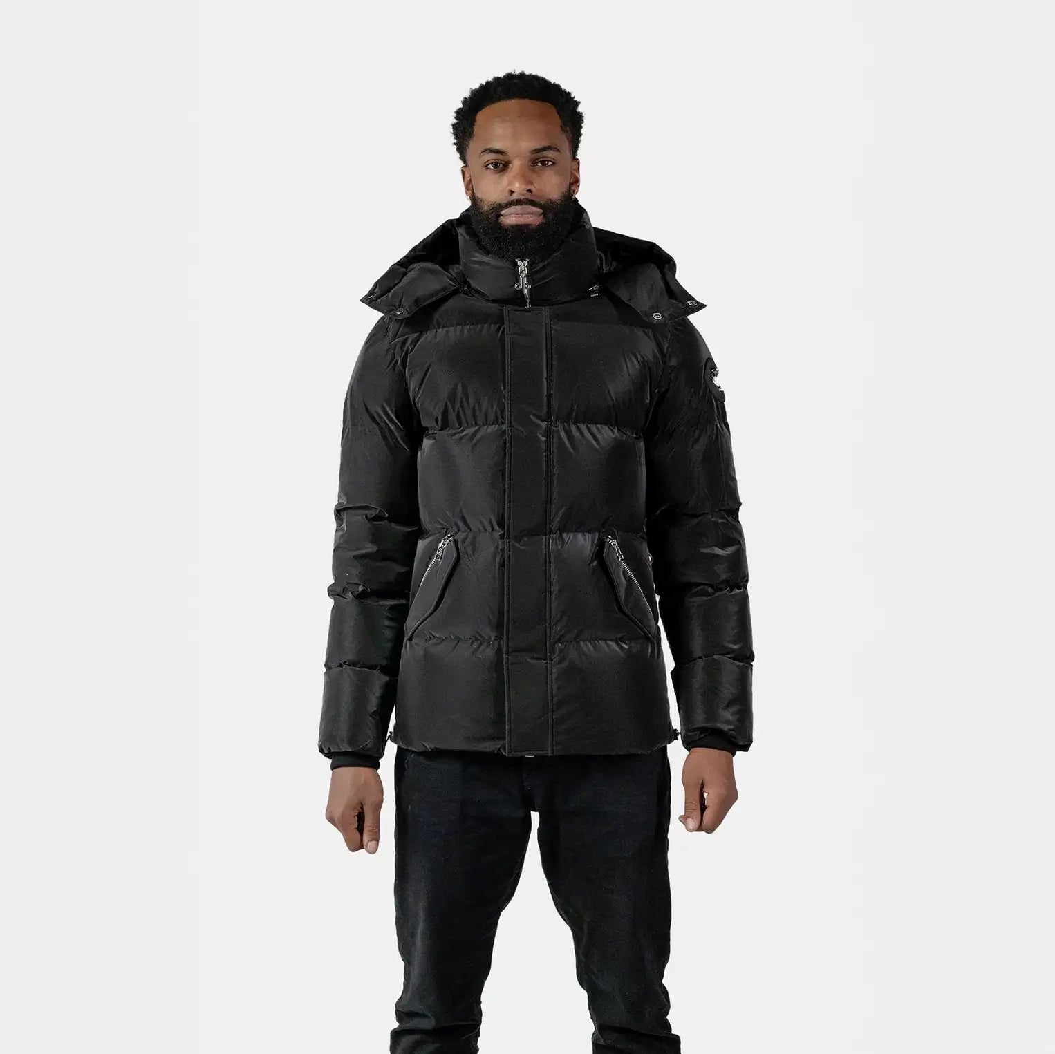 Mens Bumnester 3 4 Coat Black Diamond
