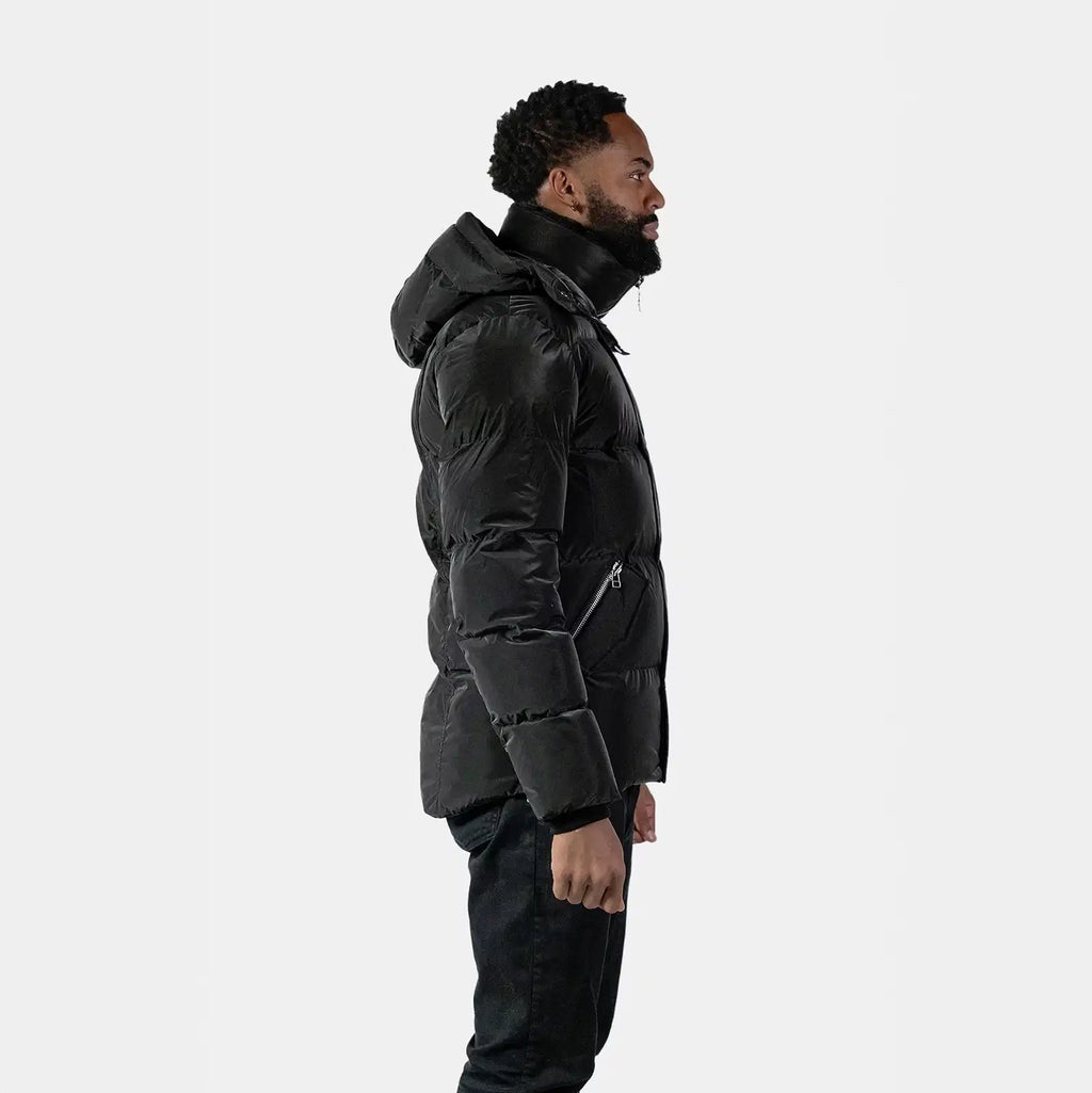 Mens Bumnester 3 4 Coat Black Diamond