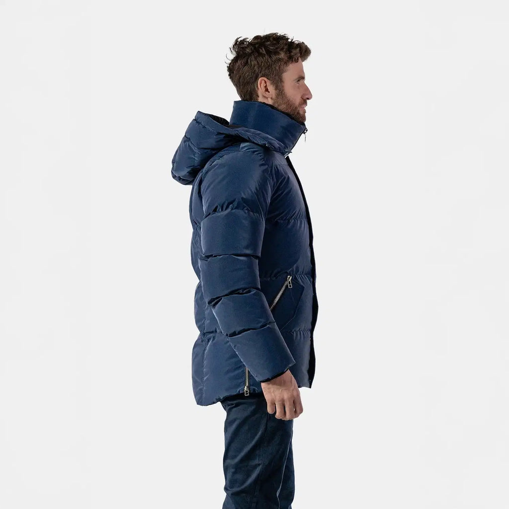 Mens Bumnester 3 4 Coat Sapphire Diamond
