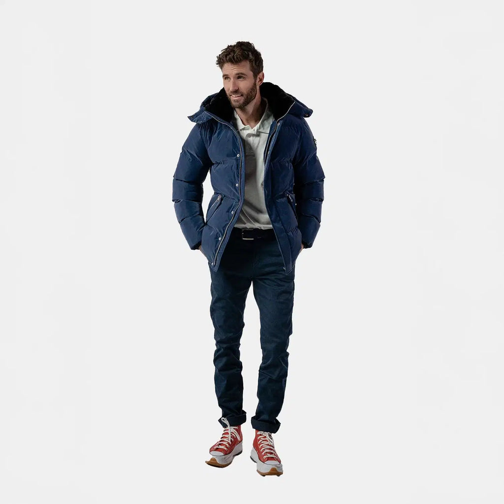 Mens Bumnester 3 4 Coat Sapphire Diamond