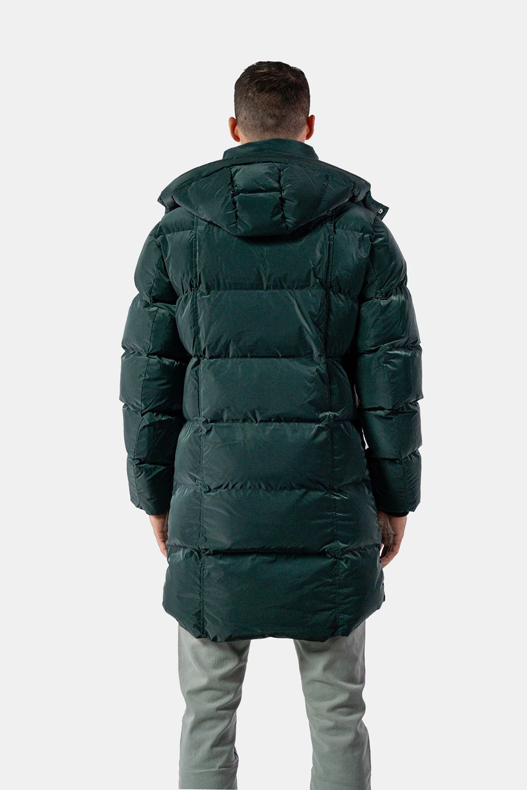 Matte Green Winter Coat