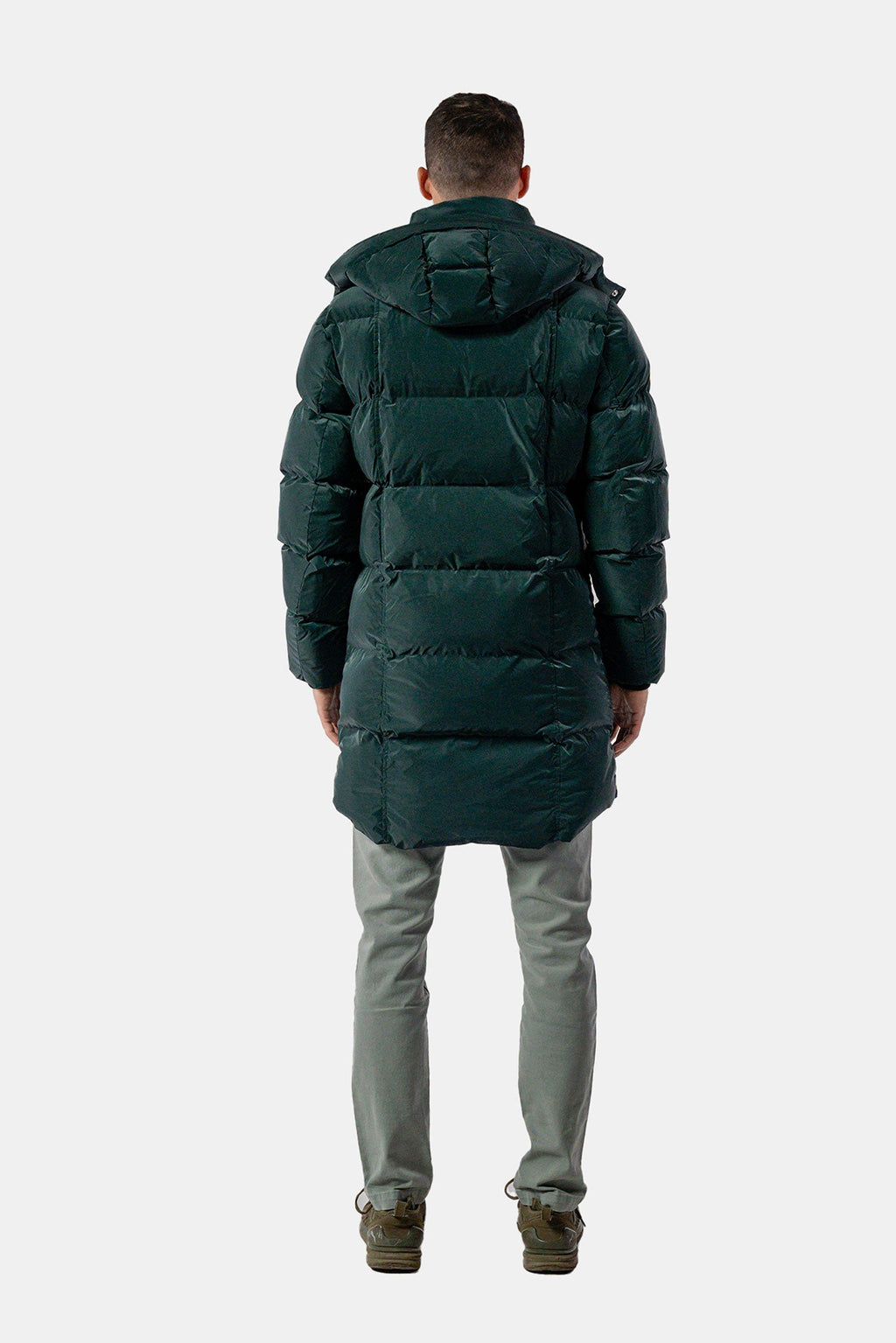 Matte Green Winter Coat