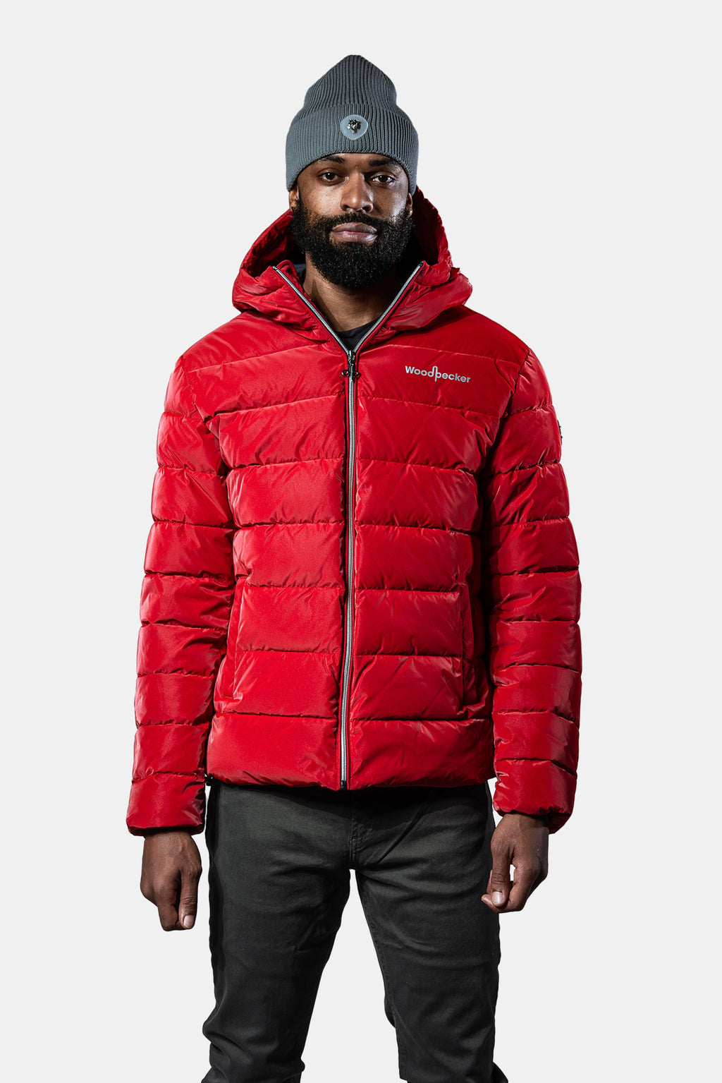 Mens Medium Weight Sparrow Coat Red Diamond