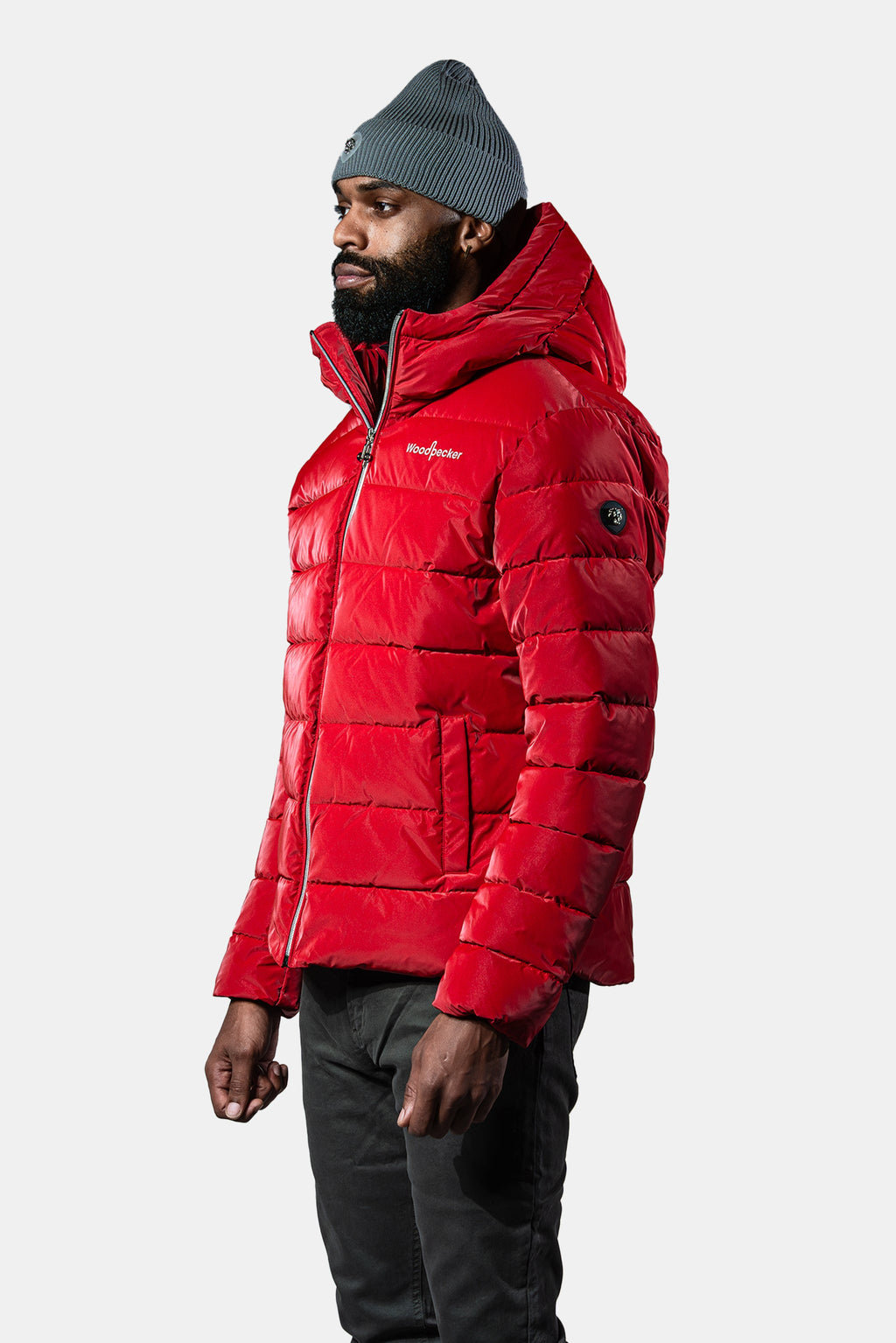 Mens Medium Weight Sparrow Coat Red Diamond