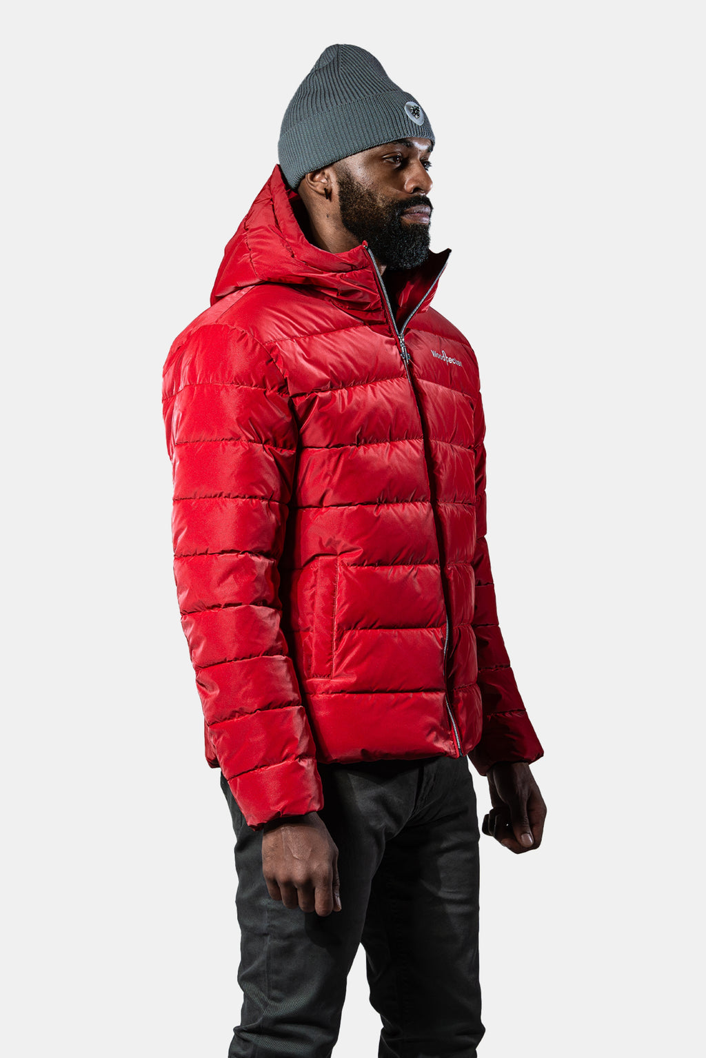 Mens Medium Weight Sparrow Coat Red Diamond