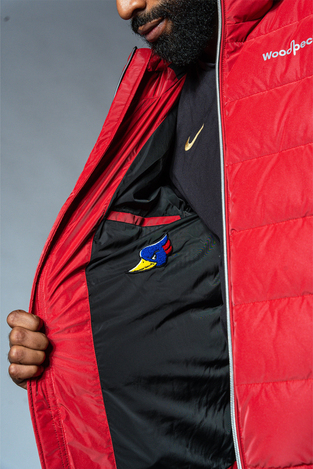 Mens Medium Weight Sparrow Coat Red Diamond