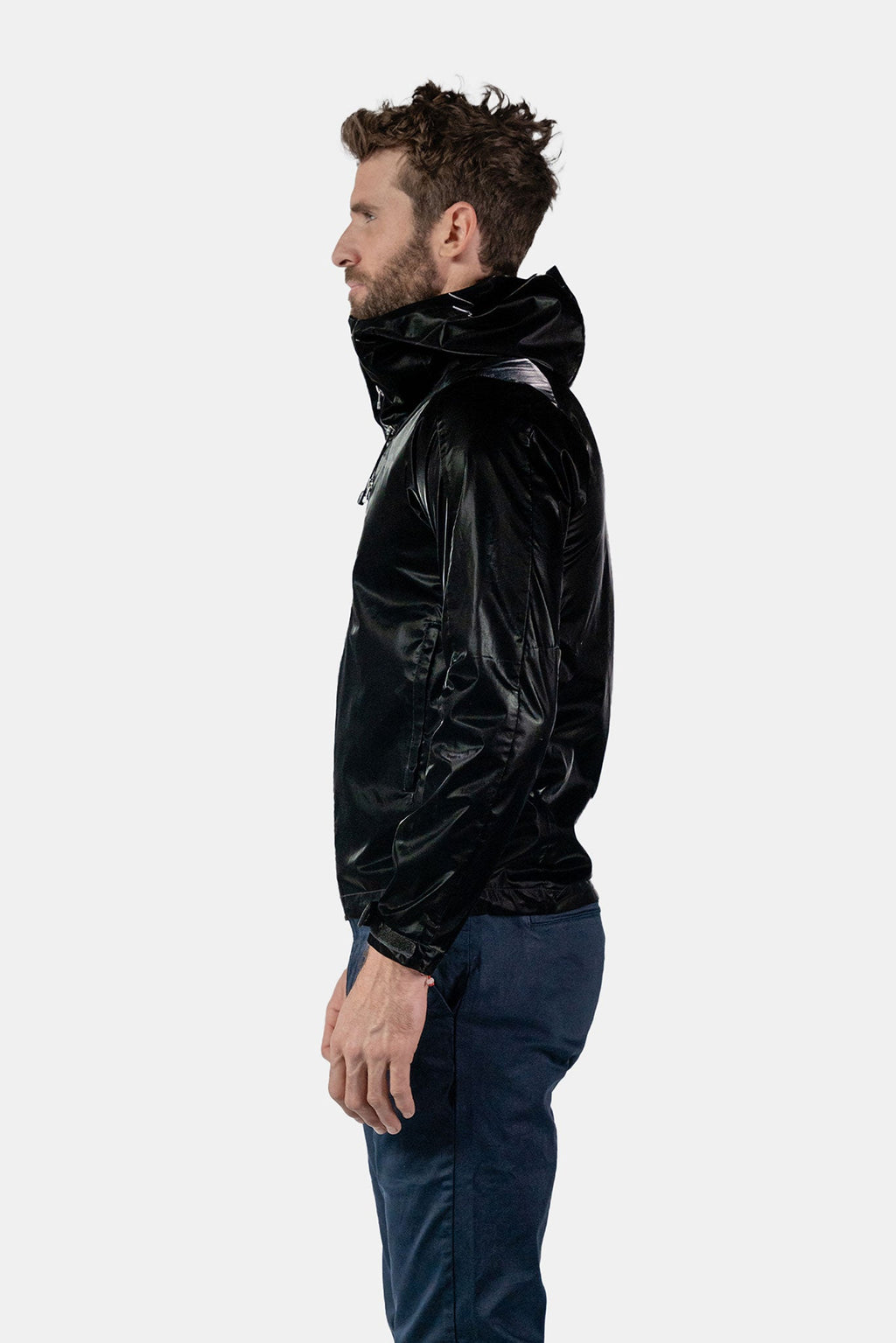 Mens Wind Shell All Wet Black