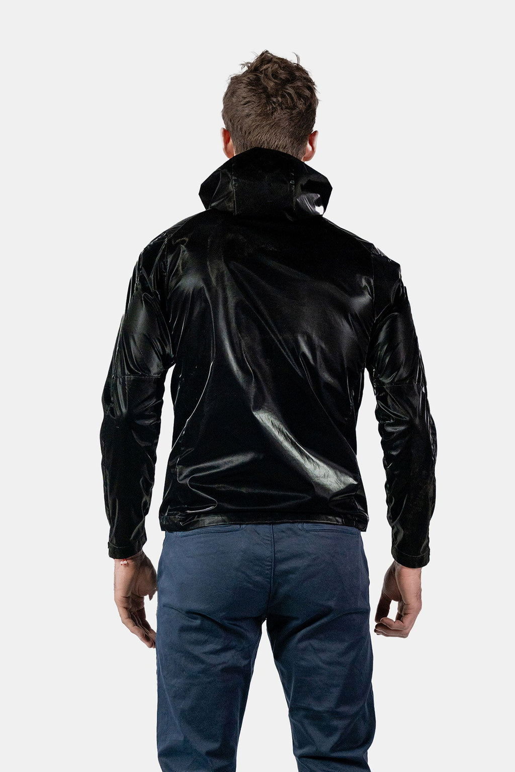 Mens Wind Shell All Wet Black