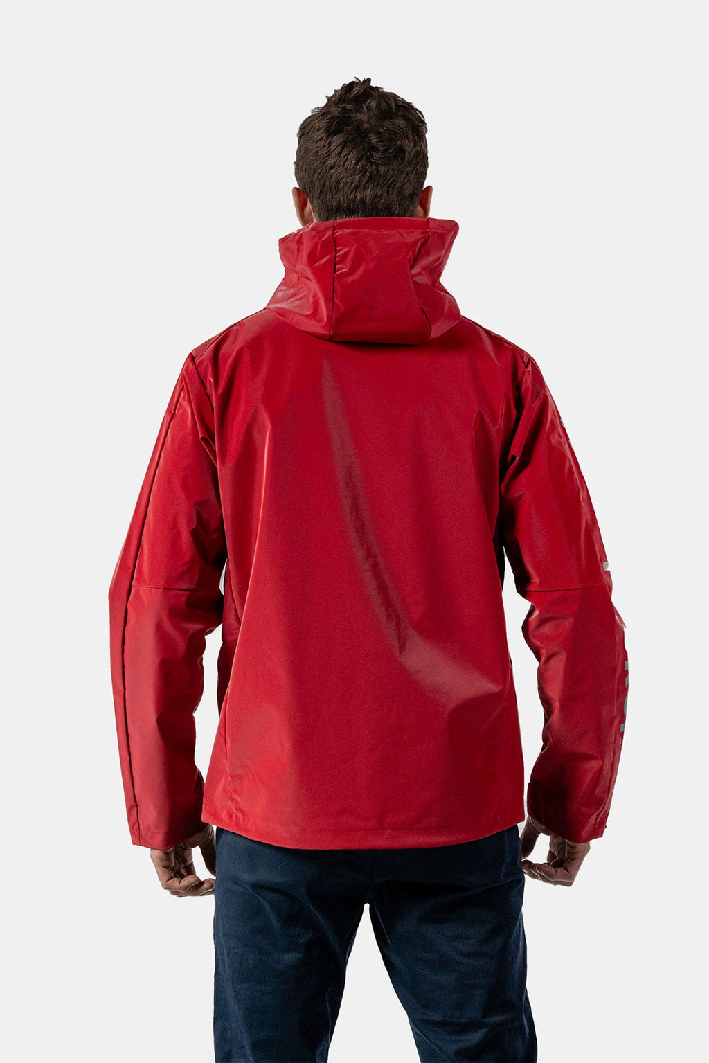 Mens Wind Shell Red Diamond