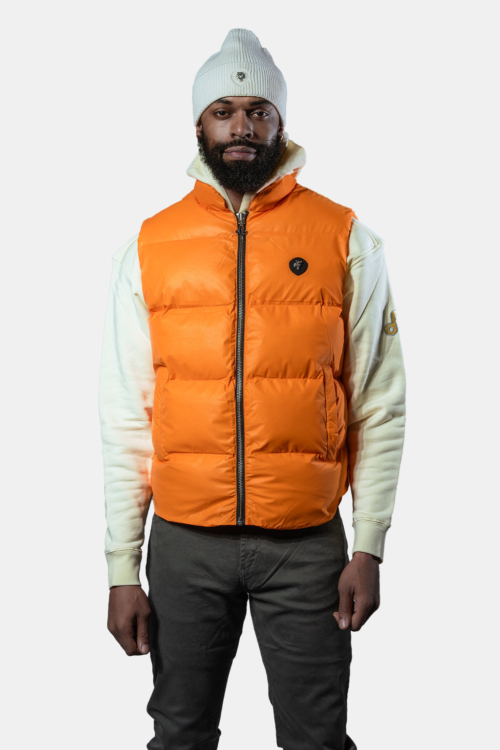 Unisex Vest Orange Diamond