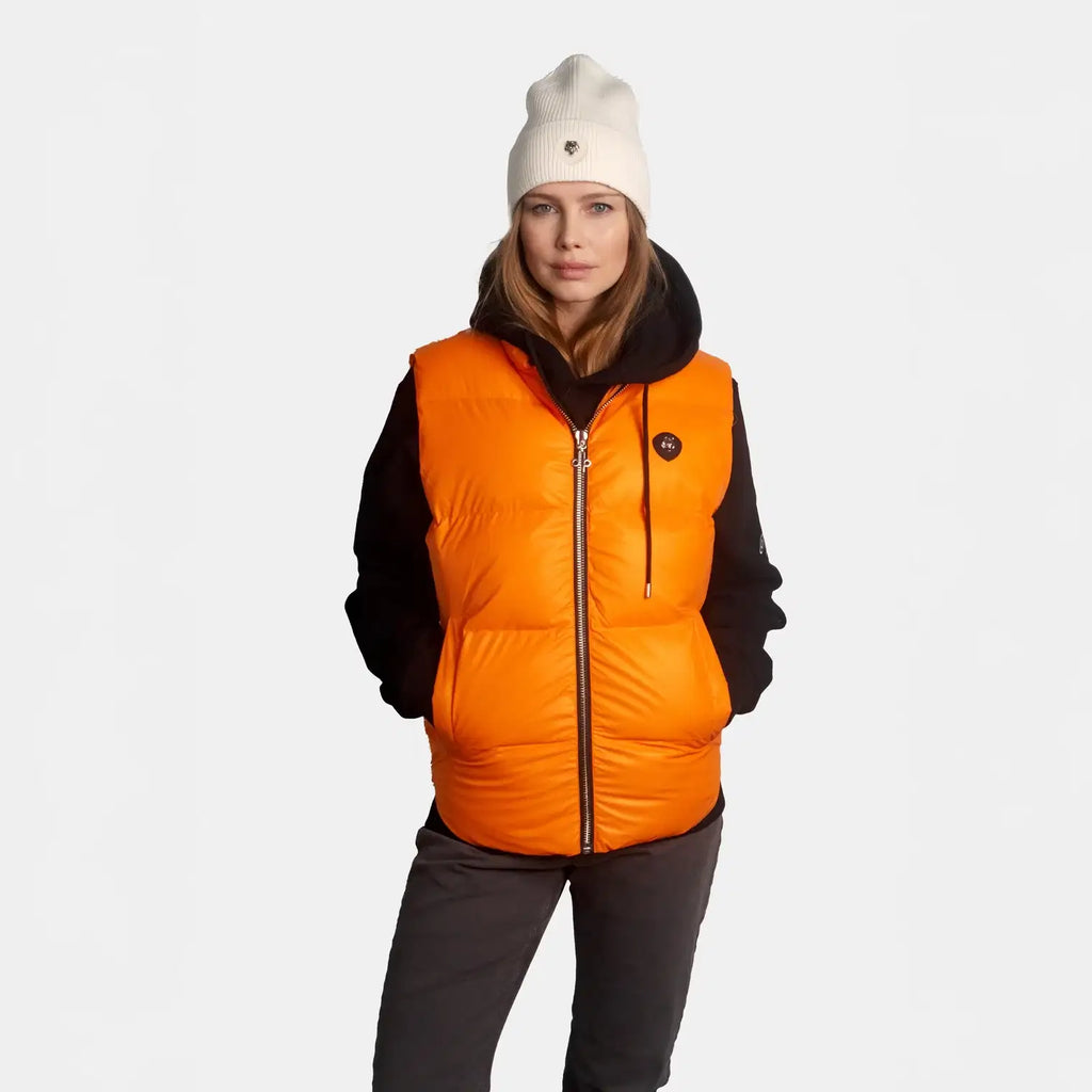 Unisex Vest Orange Diamond