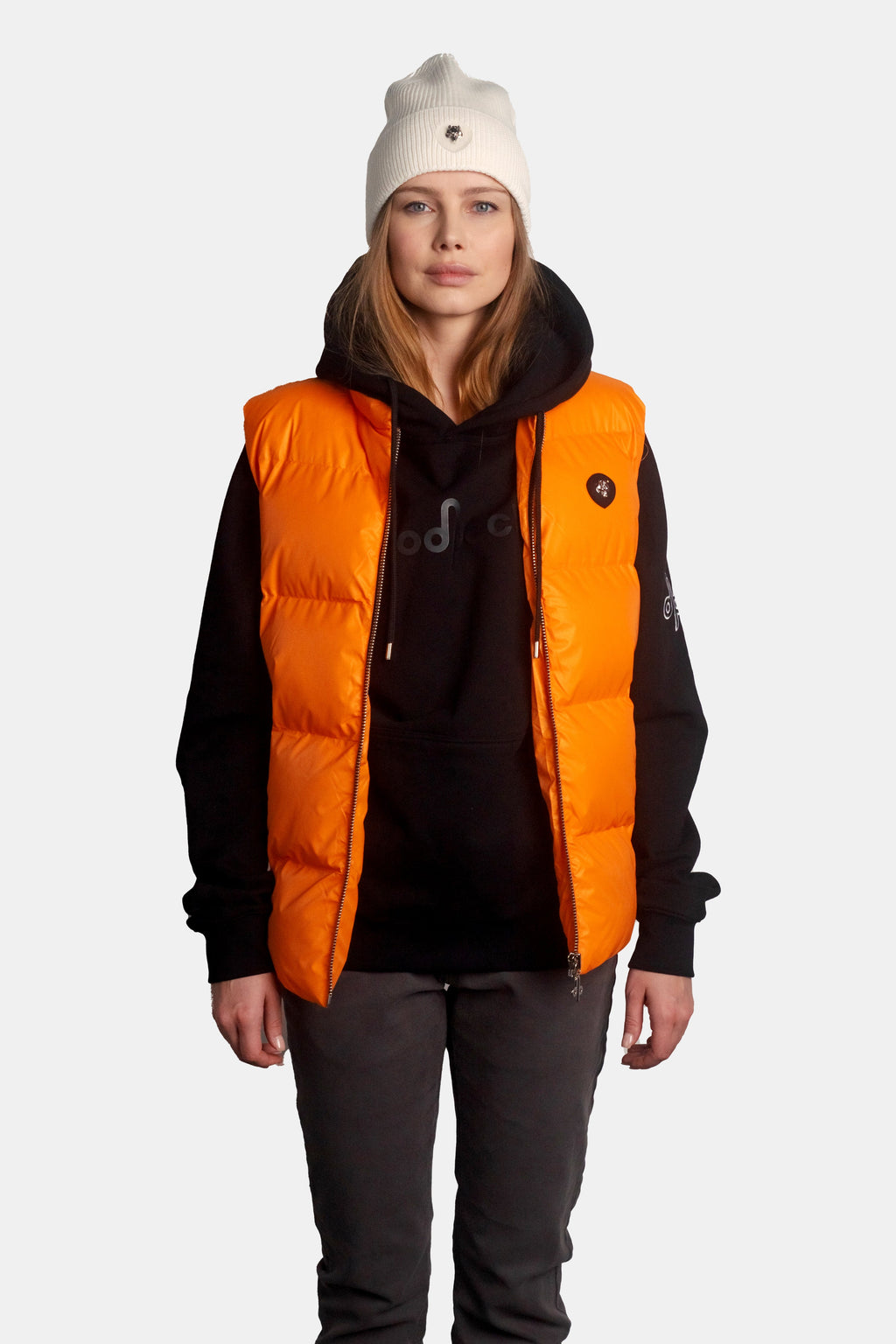 Unisex Vest Orange Diamond