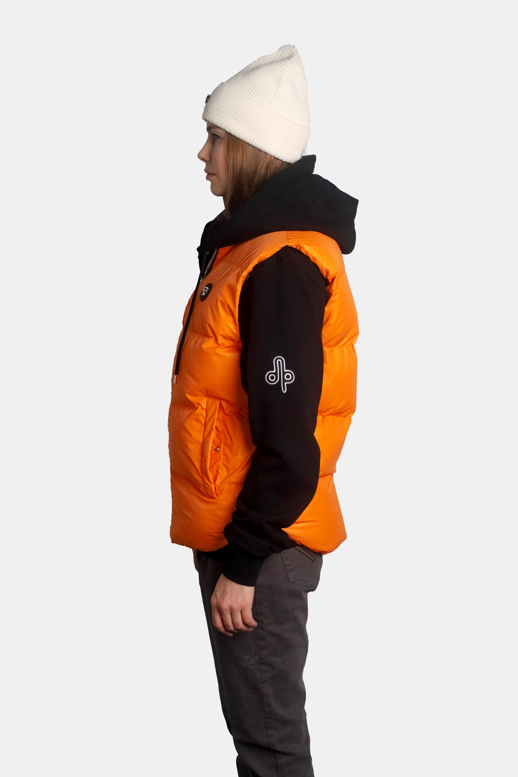 Unisex Vest Orange Diamond