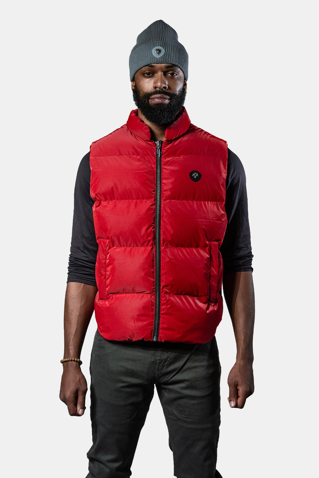 Unisex Vest Red Diamond