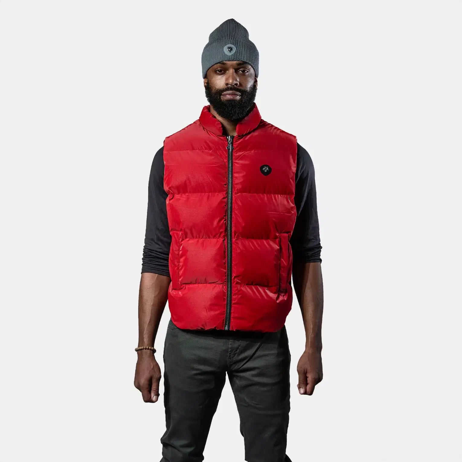 Unisex Vest Red Diamond