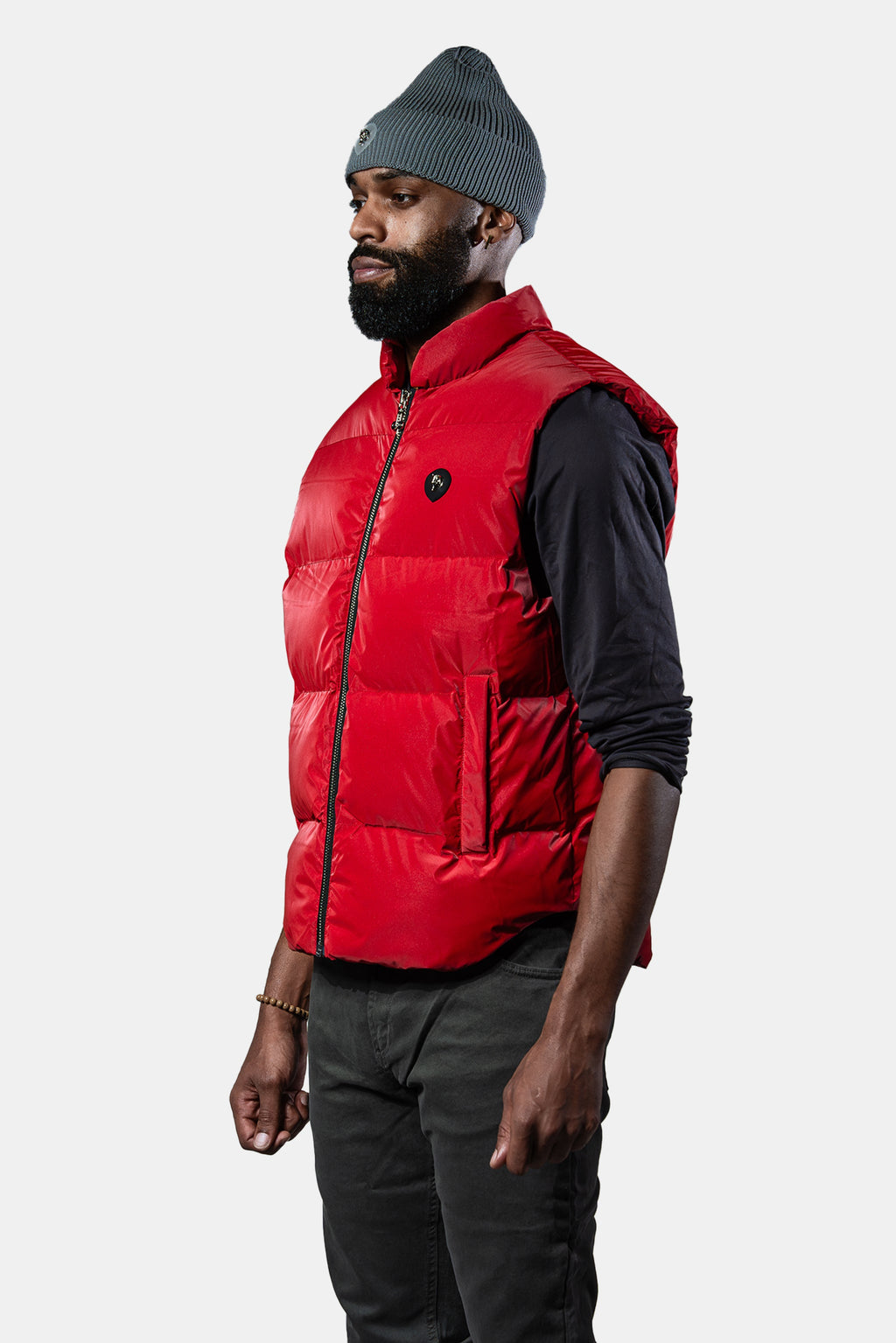 Unisex Vest Red Diamond