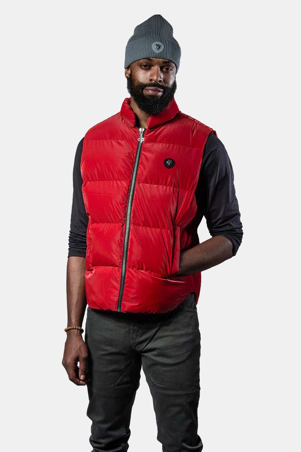 Unisex Vest Red Diamond
