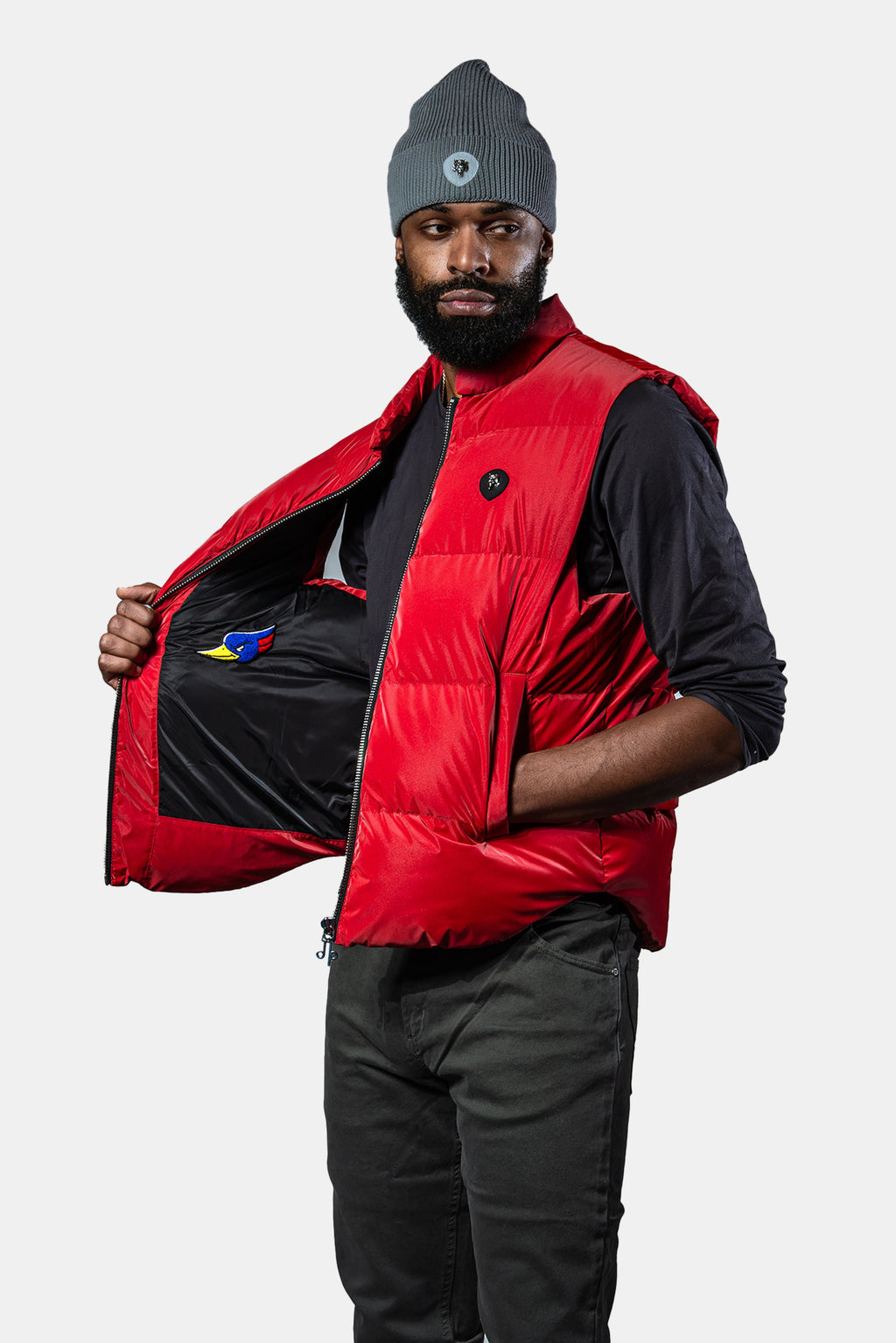 Unisex Vest Red Diamond