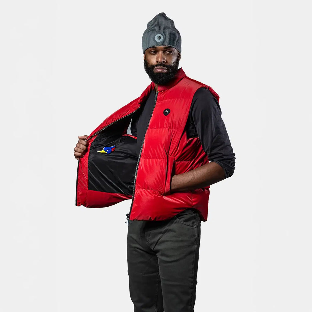Unisex Vest Red Diamond