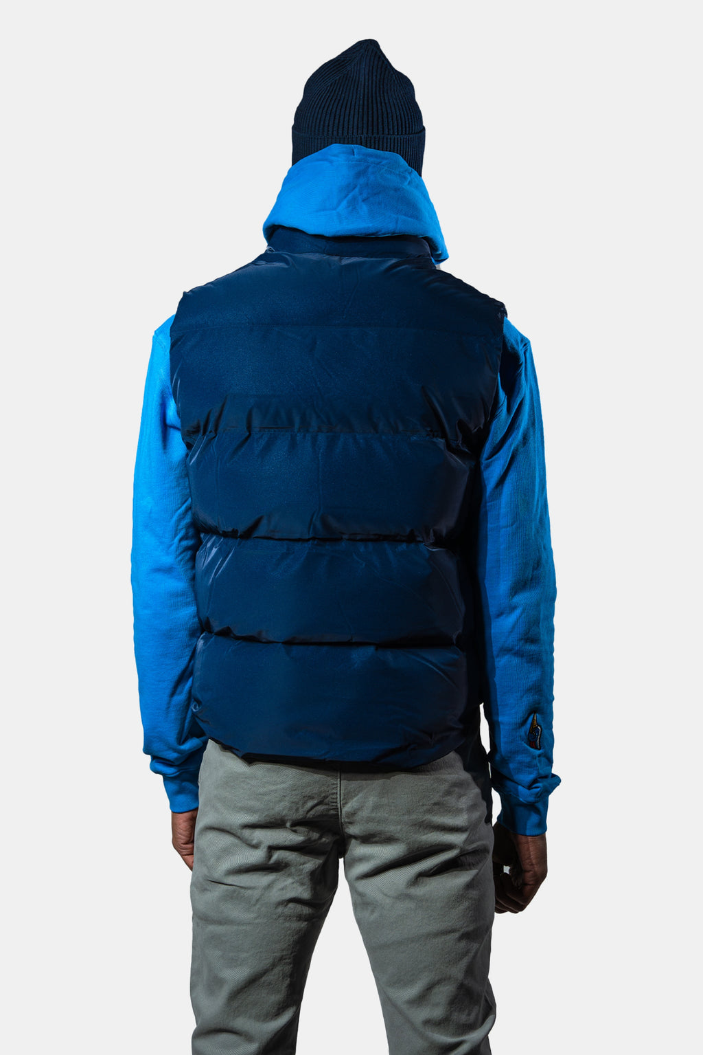 Unisex Vest Sapphire Diamond