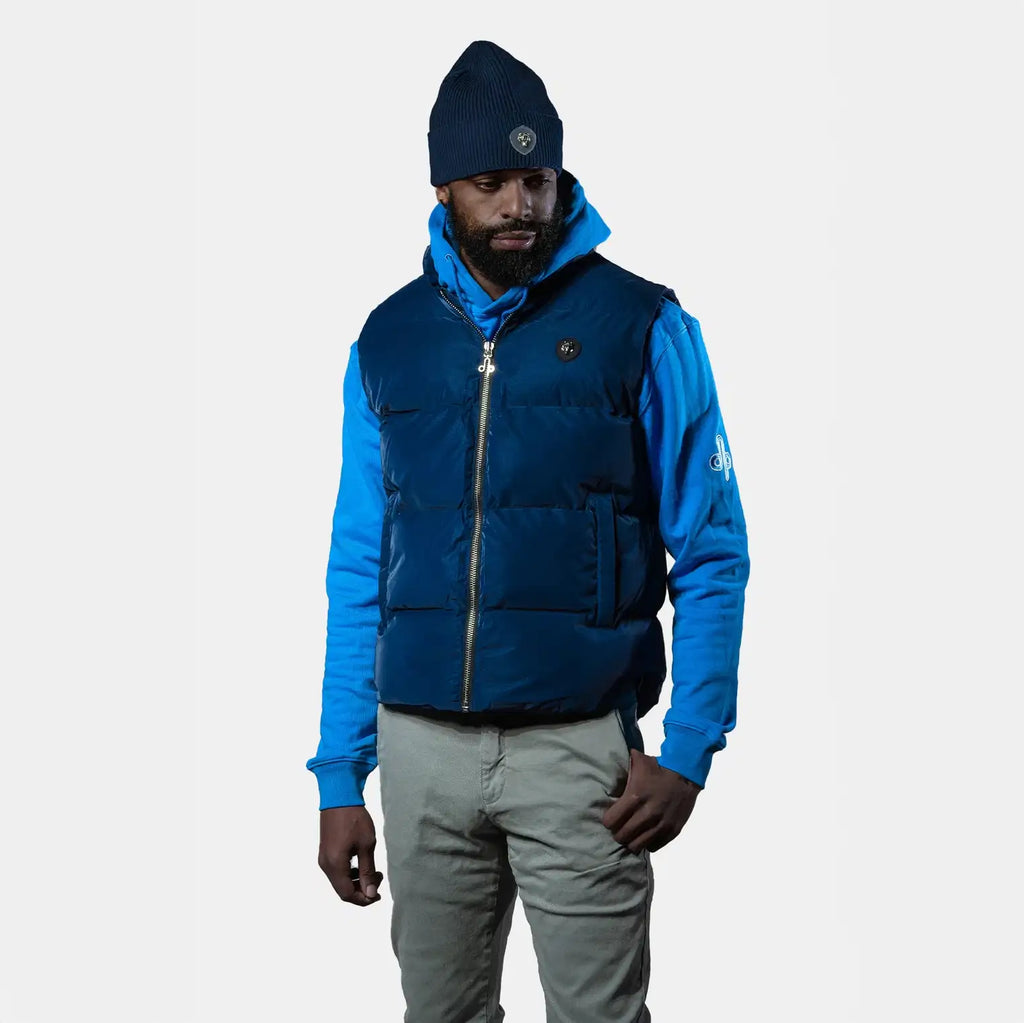 Unisex Vest Sapphire Diamond