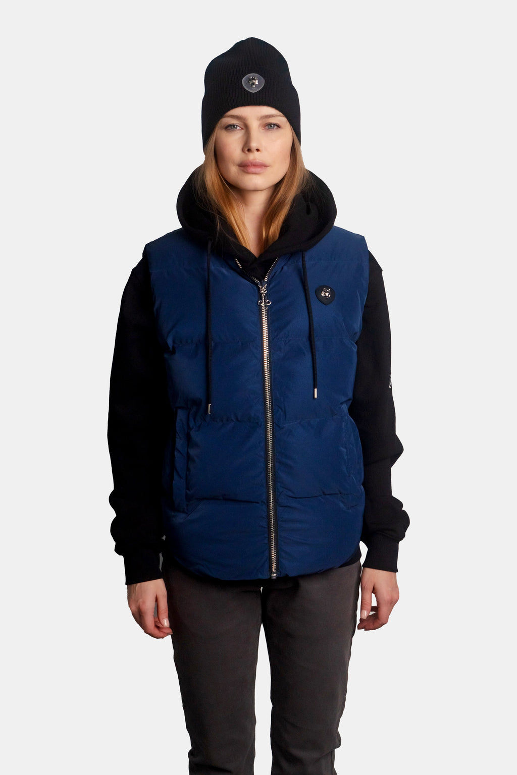 Unisex Vest Sapphire Diamond