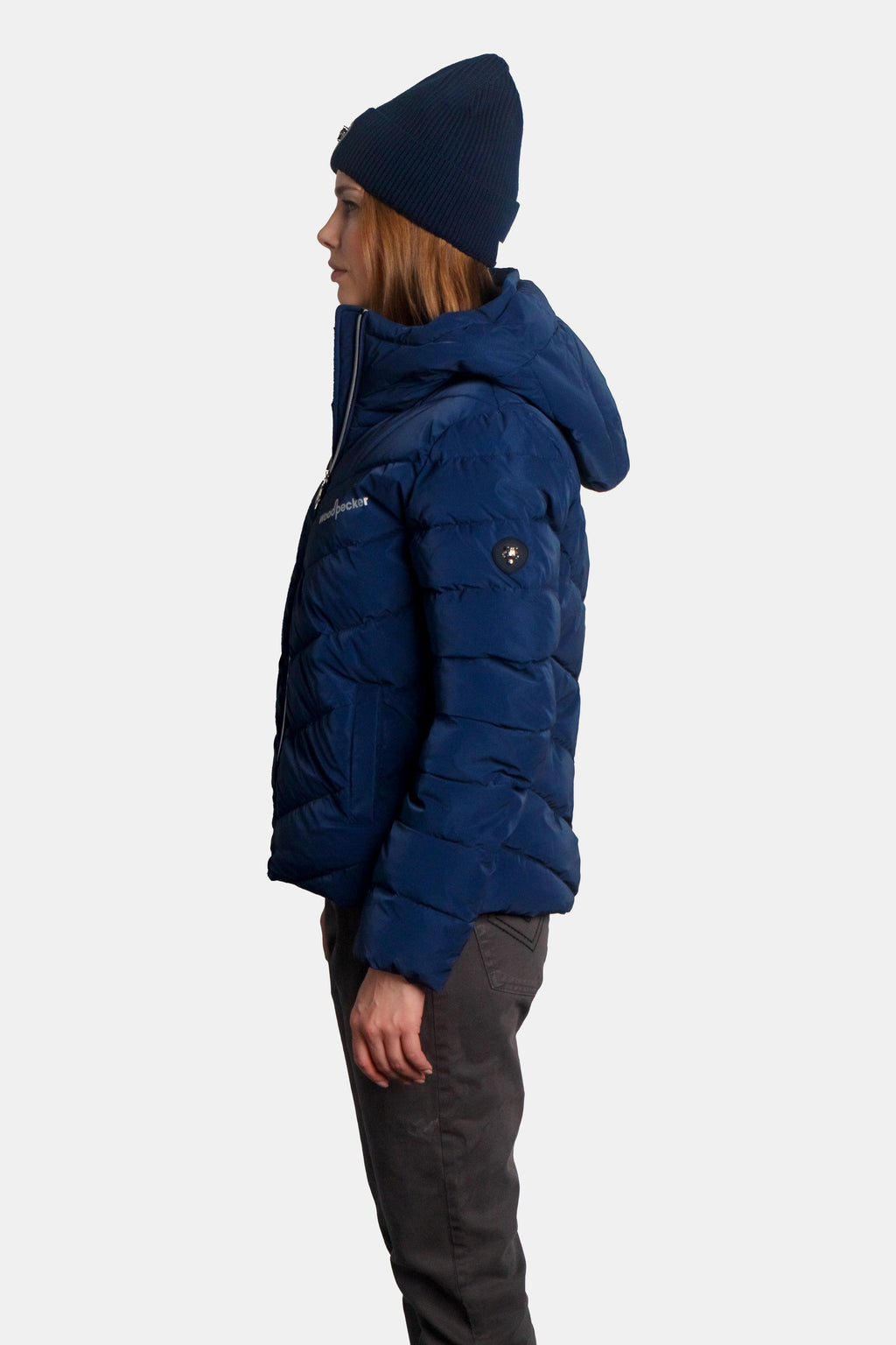 Womens Medium Weight Robin Coat Sapphire Diamond