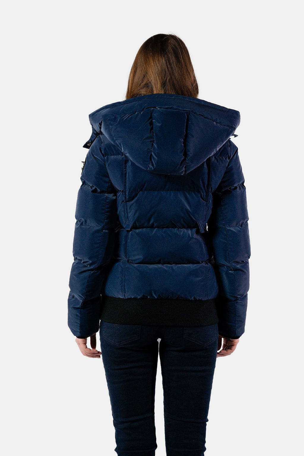 Womens Woody Bomber Jacket Sapphire Diamond