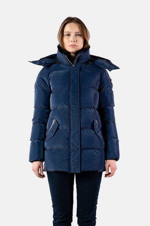 Womens Bumnester 3 4 Coat Sapphire Diamond