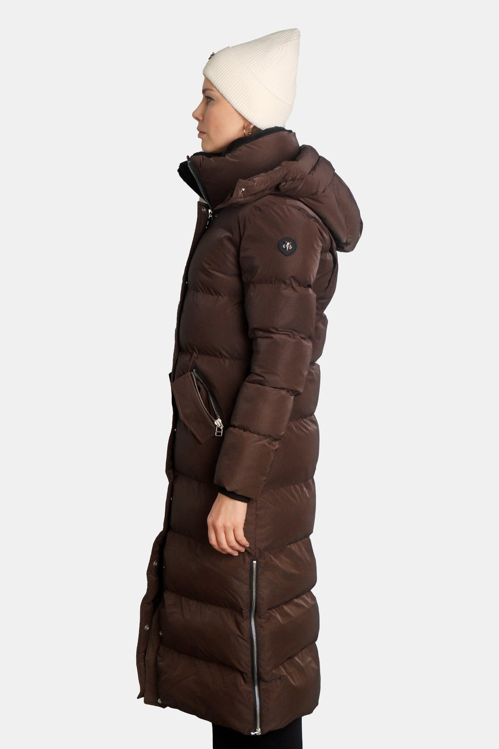 Womens Bird Of Paradise Coat Mocha Diamond