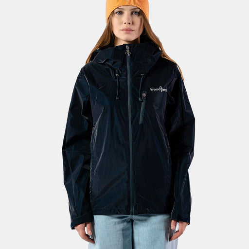 Womens Wind Shell Blue Diamond
