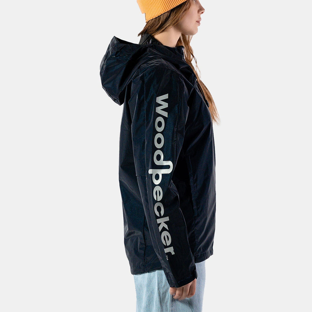 Womens Wind Shell Blue Diamond