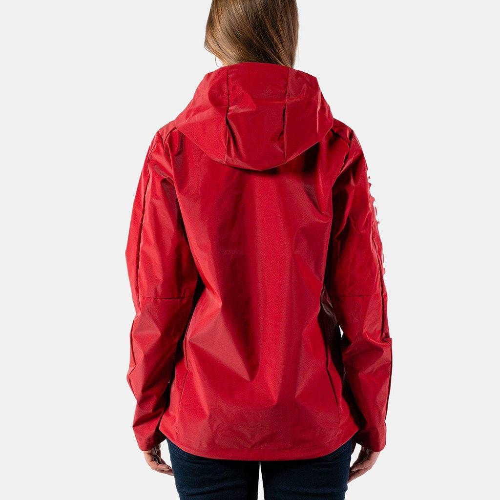 Womens Wind Shell Red Diamond