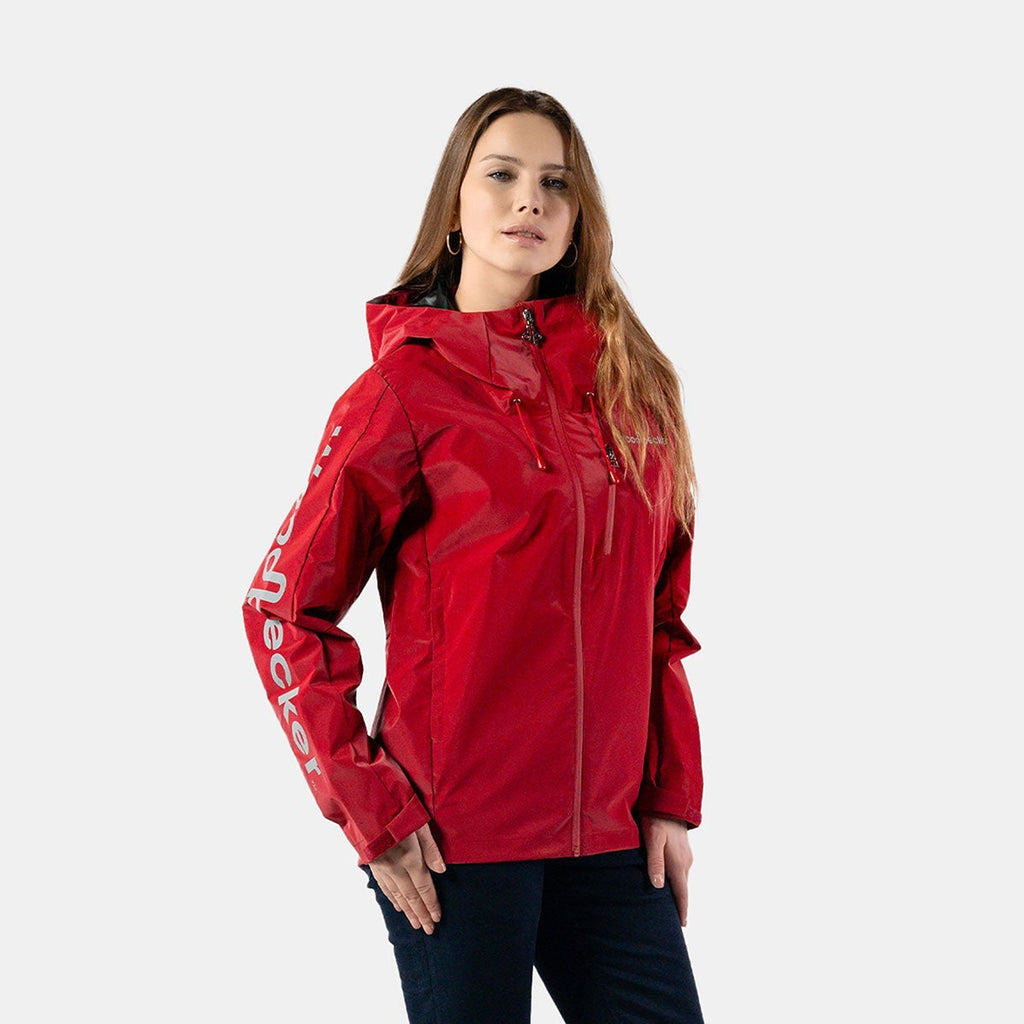 Womens Wind Shell Red Diamond