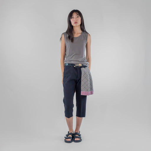Hybrid pleated skirt pant