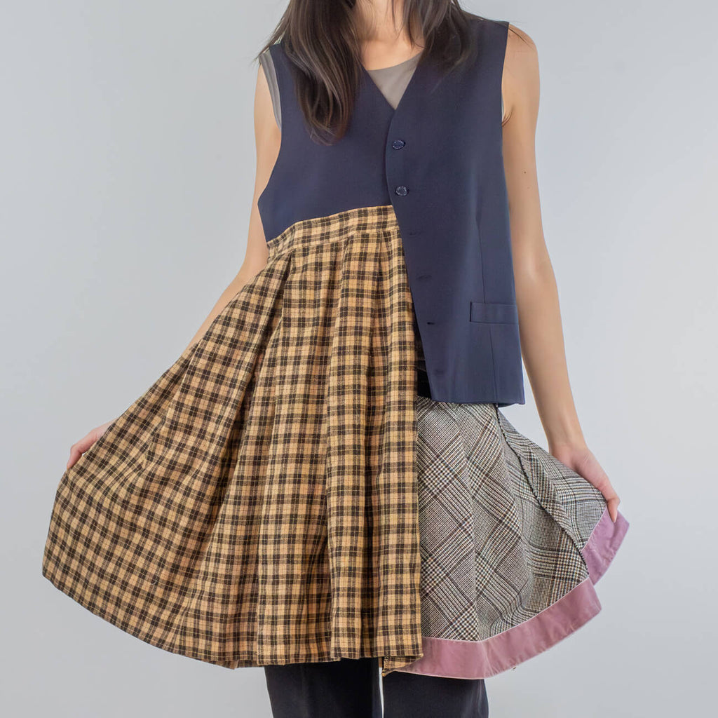 2 Spirit Plaid Vest