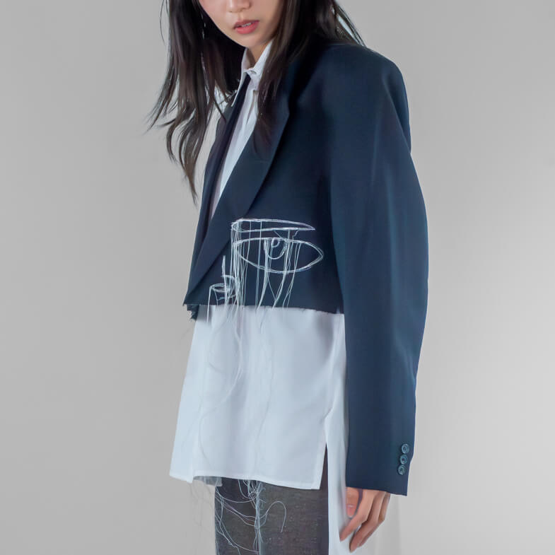 Raggio Di Luna Embroidered Blazer