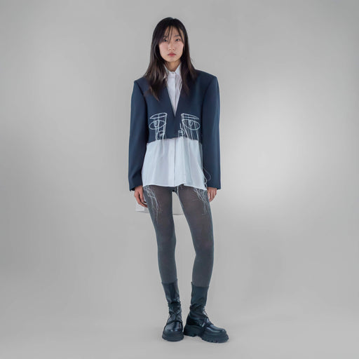 Raggio Di Luna Embroidered Blazer