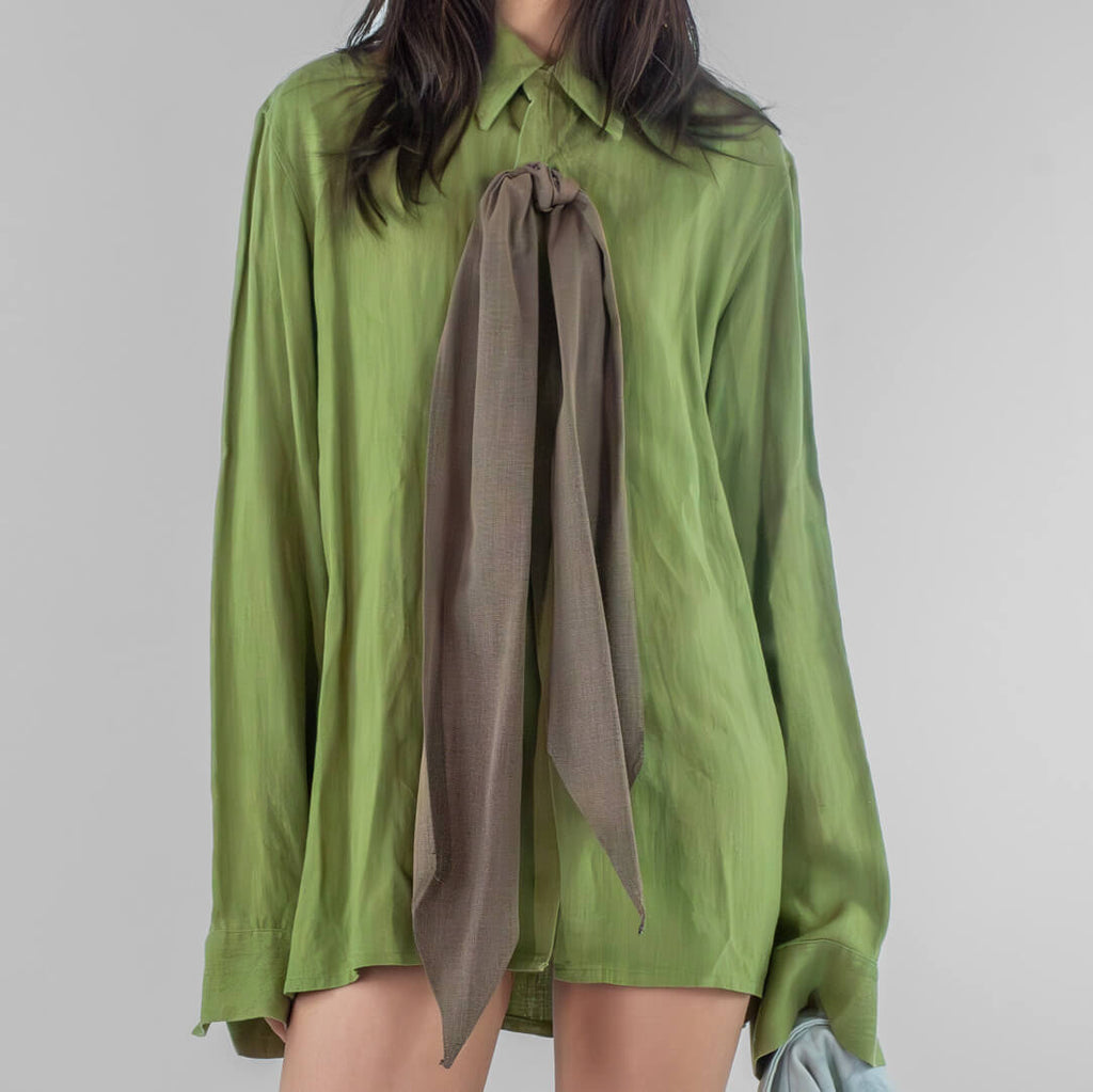 Ribbon Tie Shirt