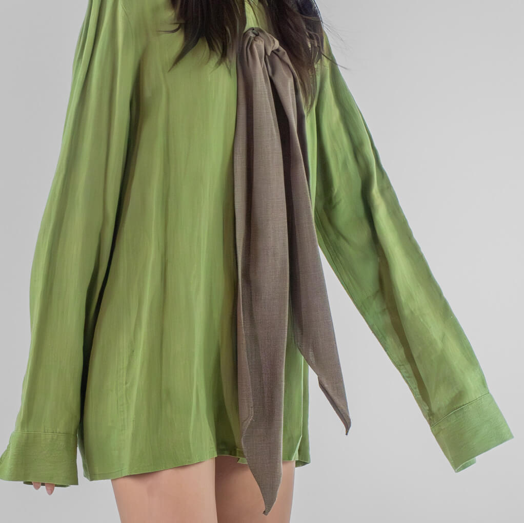 Ribbon Tie Shirt