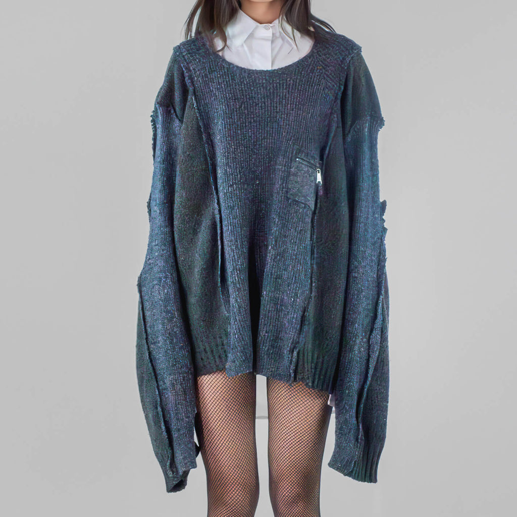Oversized Layered Sweater